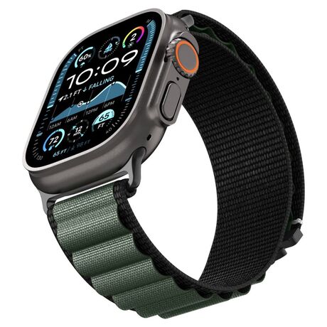 Spigen WBF1 watch band για Apple Watch Ultra 49mm Black Green