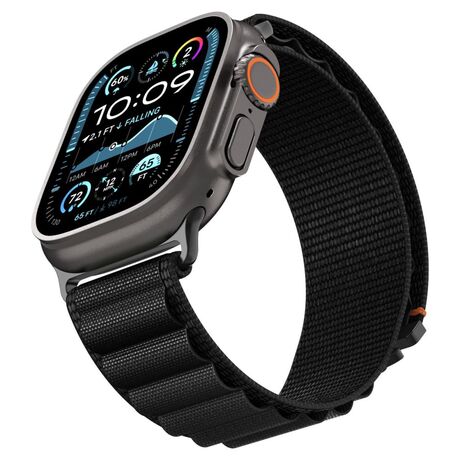 Spigen WBF0 Black λουράκι για Apple Watch 42 44 45 46 49mm