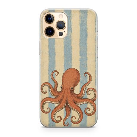 Θήκη Salt & Stripe Collection The Drift με vintage ρίγες και σχέδιο χταποδιού
