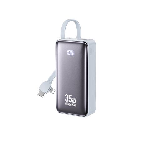 Power Bank WK WP-61 35W 10000mAh USB-C Lightning Blue εμπρόσθια όψη
