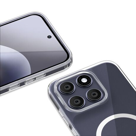 Hybrid TPU PC MagSafe θήκη Motorola Moto G67 G77 5G Clear