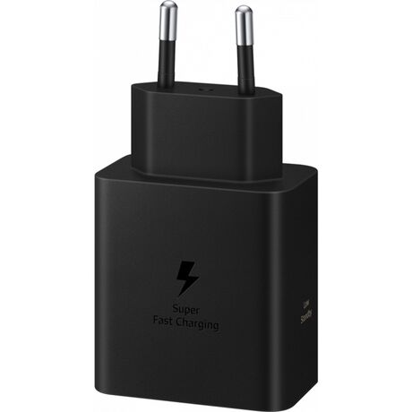 Samsung 60W φορτιστής γρήγορης φόρτισης σε μαύρο χρώμα