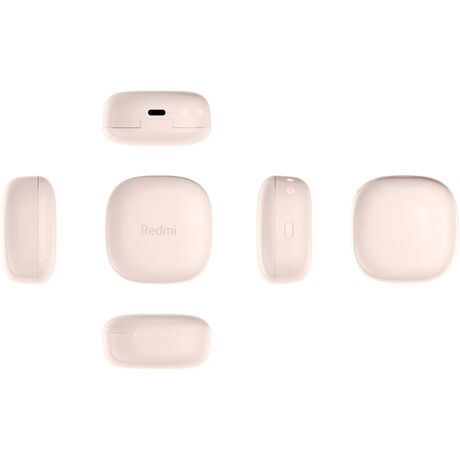 Xiaomi Redmi Buds 6 Play Bluetooth ακουστικά σε ροζ χρώμα