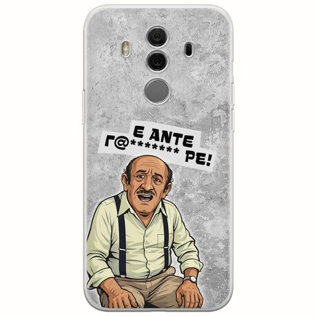 Θήκη Epic Quotes - Πρόβλημα? Huawei Mate 10 Pro Flexible TPU (Διάφανη Σιλικόνη)
