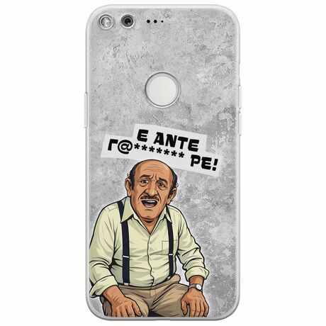 Θήκη Epic Quotes - Πρόβλημα? Google Pixel XL Flexible TPU (Διάφανη Σιλικόνη)