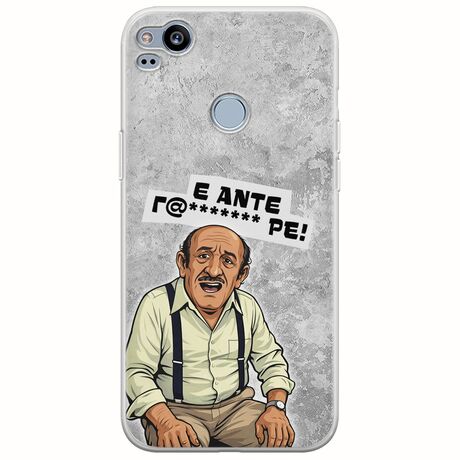 Θήκη Epic Quotes - Πρόβλημα? Google Pixel 2 Flexible TPU (Διάφανη Σιλικόνη)