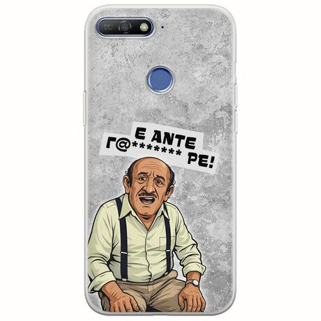 Θήκη Epic Quotes - Πρόβλημα? Huawei Y6 Prime 2018 Flexible TPU (Διάφανη Σιλικόνη)