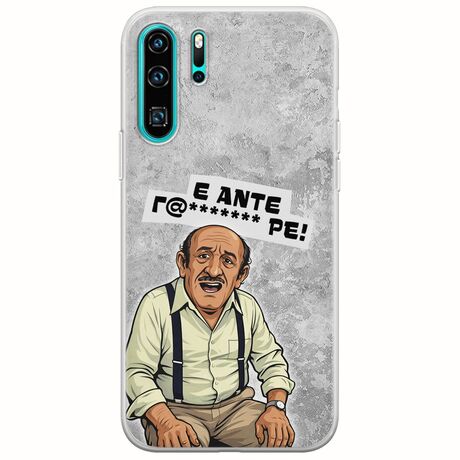 Θήκη Epic Quotes - Πρόβλημα? Huawei P30 Pro Flexible TPU (Διάφανη Σιλικόνη)