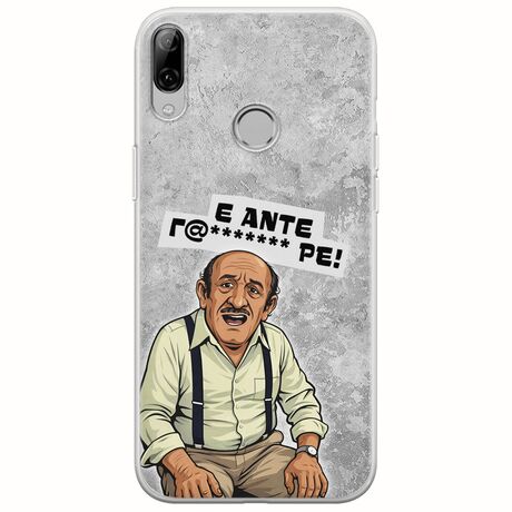Θήκη Epic Quotes - Πρόβλημα? Huawei Honor Play Flexible TPU (Διάφανη Σιλικόνη)