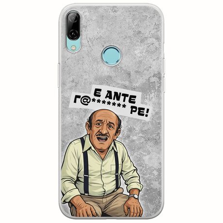 Θήκη Epic Quotes - Πρόβλημα? Huawei Y7 2019 Flexible TPU (Διάφανη Σιλικόνη)