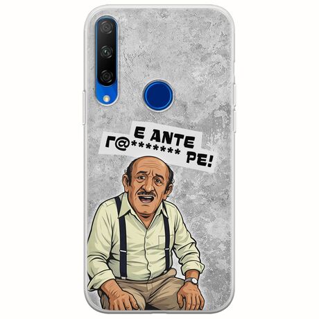 Θήκη Epic Quotes - Πρόβλημα? Huawei Honor 9X Flexible TPU (Διάφανη Σιλικόνη)