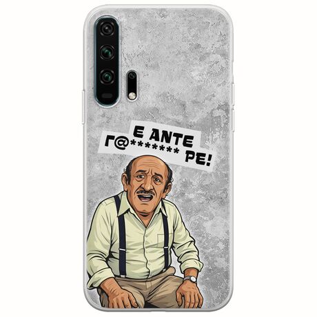 Θήκη Epic Quotes - Πρόβλημα? Huawei Honor 20 Pro Flexible TPU (Διάφανη Σιλικόνη)