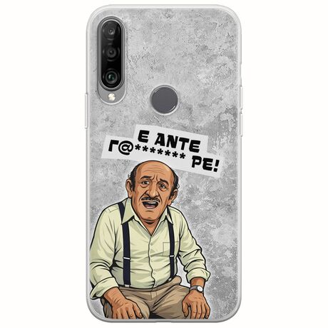 Θήκη Epic Quotes - Πρόβλημα? Huawei Y6p Flexible TPU (Διάφανη Σιλικόνη)