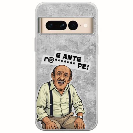 Θήκη Epic Quotes - Πρόβλημα? Google Pixel 7 Pro 5G Flexible TPU (Διάφανη Σιλικόνη)