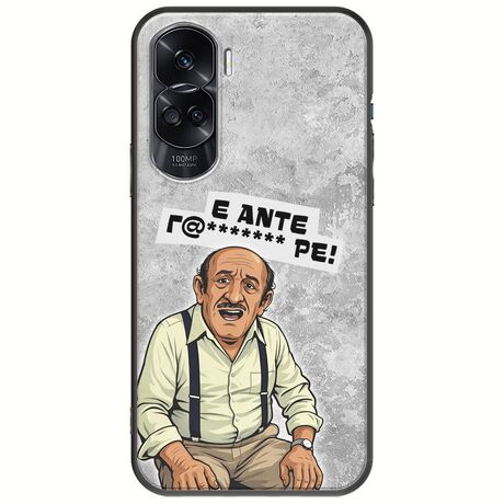Θήκη Epic Quotes - Πρόβλημα? Honor 90 Lite 5G Black TPU (Μαύρη Σιλικόνη)