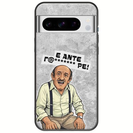 Θήκη Epic Quotes - Πρόβλημα? Google Pixel 8 Pro 5G Black TPU (Μαύρη Σιλικόνη)