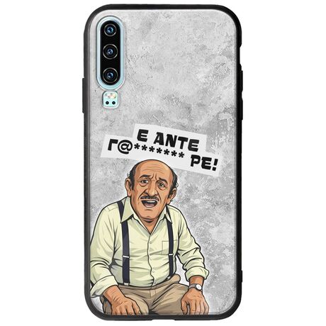 Θήκη Epic Quotes - Πρόβλημα? Huawei P30 Groove TPU (Tempered Glass και TPU)
