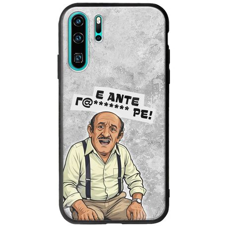 Θήκη Epic Quotes - Πρόβλημα? Huawei P30 Pro Groove TPU (Tempered Glass και TPU)