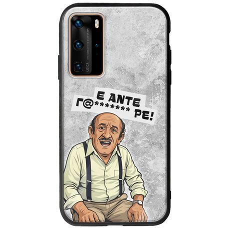 Θήκη Epic Quotes - Πρόβλημα? Huawei P40 Pro Groove TPU (Tempered Glass και TPU)