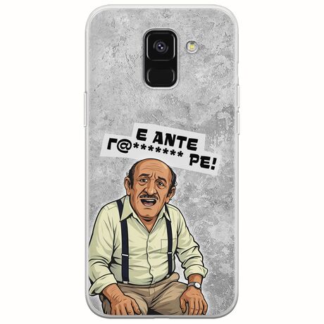 Θήκη Epic Quotes - Πρόβλημα? Samsung Galaxy A8(2018) Flexible TPU (Διάφανη Σιλικόνη)