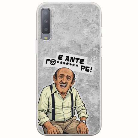 Θήκη Epic Quotes - Πρόβλημα? Samsung Galaxy A7 2018 Flexible TPU (Διάφανη Σιλικόνη)