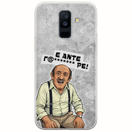 Θήκη Epic Quotes - Πρόβλημα? Samsung Galaxy A6 Plus 2018 Flexible TPU (Διάφανη Σιλικόνη)
