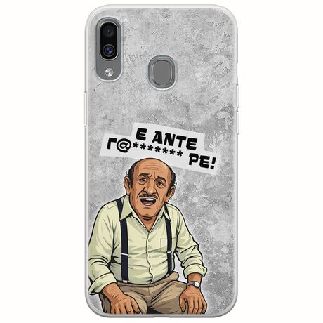 Θήκη Epic Quotes - Πρόβλημα? Samsung Galaxy A40 Flexible TPU (Διάφανη Σιλικόνη)