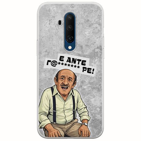 Θήκη Epic Quotes - Πρόβλημα? OnePlus 7T Pro Flexible TPU (Διάφανη Σιλικόνη)