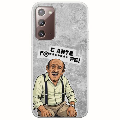 Θήκη Epic Quotes - Πρόβλημα? Samsung Galaxy Note 20 Flexible TPU (Διάφανη Σιλικόνη)