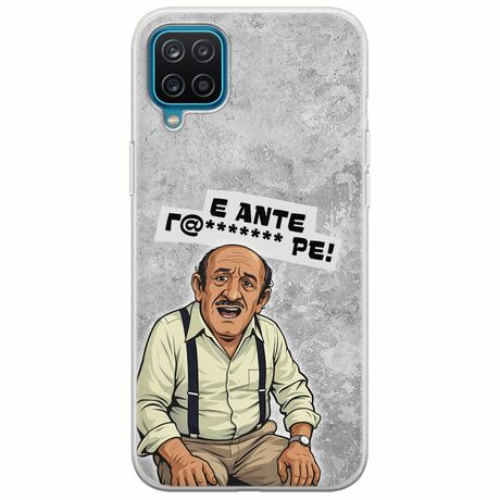 Θήκη Epic Quotes - Πρόβλημα? Samsung Galaxy A12 Flexible TPU (Διάφανη Σιλικόνη)