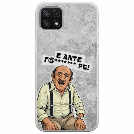 Θήκη Epic Quotes - Πρόβλημα? Samsung Galaxy A22 5G Flexible TPU (Διάφανη Σιλικόνη)