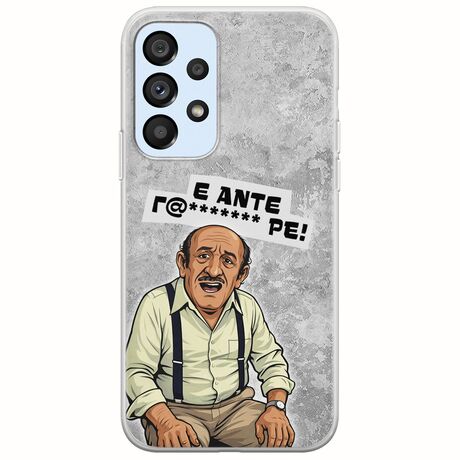Θήκη Epic Quotes - Πρόβλημα? Samsung Galaxy A53 5G Flexible TPU (Διάφανη Σιλικόνη)
