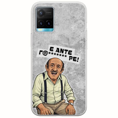 Θήκη Epic Quotes - Πρόβλημα? Vivo Y33s Flexible TPU (Διάφανη Σιλικόνη)