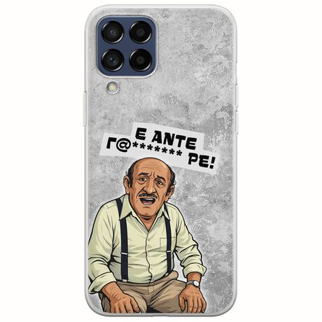Θήκη Epic Quotes - Πρόβλημα? Samsung Galaxy M53 5G Flexible TPU (Διάφανη Σιλικόνη)