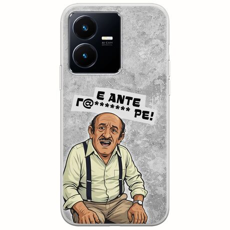 Θήκη Epic Quotes - Πρόβλημα? Vivo Y22s Flexible TPU (Διάφανη Σιλικόνη)