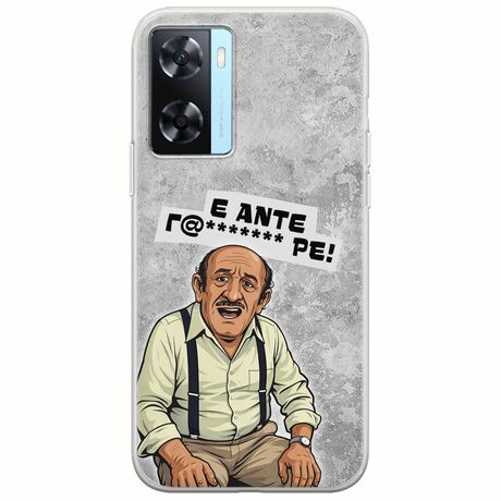 Θήκη Epic Quotes - Πρόβλημα? Oppo A77 5G Flexible TPU (Διάφανη Σιλικόνη)