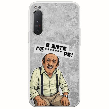 Θήκη Epic Quotes - Πρόβλημα? Sony Xperia 5 Flexible TPU (Διάφανη Σιλικόνη)