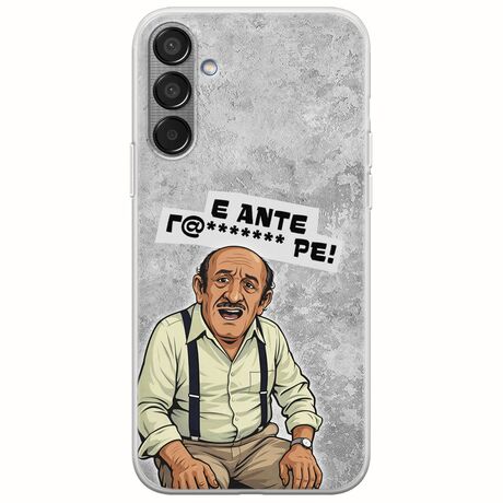 Θήκη Epic Quotes - Πρόβλημα? Samsung Galaxy M55 5G Flexible TPU (Διάφανη Σιλικόνη)