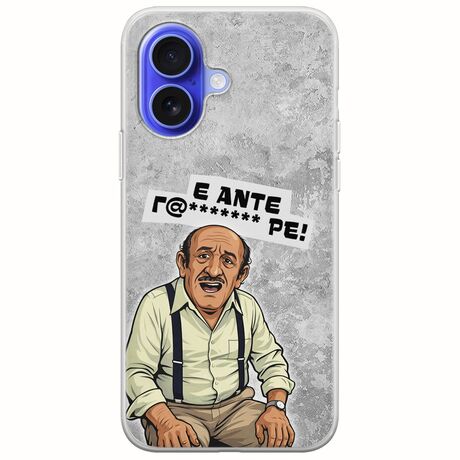 Θήκη Epic Quotes - Πρόβλημα? iPhone 16 Flexible TPU (Διάφανη Σιλικόνη)