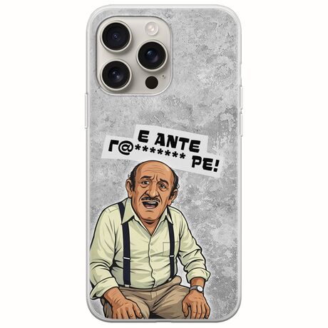 Θήκη Epic Quotes - Πρόβλημα? iPhone 16 Pro Flexible TPU (Διάφανη Σιλικόνη)