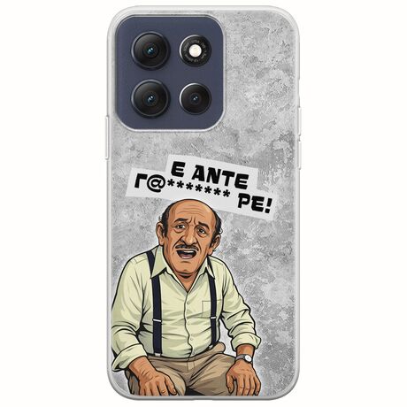 Θήκη Epic Quotes - Πρόβλημα? Motorola Moto G86 5G Flexible TPU (Διάφανη Σιλικόνη)