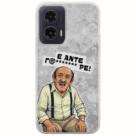Θήκη Epic Quotes - Πρόβλημα? Motorola Moto G35 5G Flexible TPU (Διάφανη Σιλικόνη)