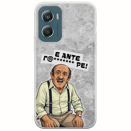 Θήκη Epic Quotes - Πρόβλημα? Motorola Moto G06 Flexible TPU (Διάφανη Σιλικόνη)