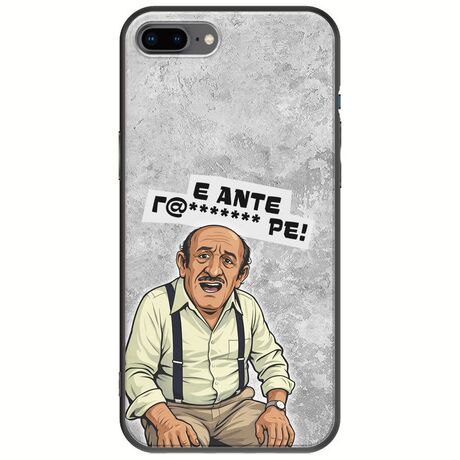 Θήκη Epic Quotes - Πρόβλημα? iPhone 7 Plus Black TPU (Μαύρη Σιλικόνη)