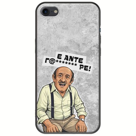 Θήκη Epic Quotes - Πρόβλημα? iPhone 7 Black TPU (Μαύρη Σιλικόνη)