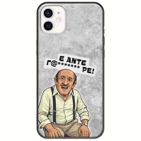 Θήκη Epic Quotes - Πρόβλημα? iPhone 12 Black TPU (Μαύρη Σιλικόνη)