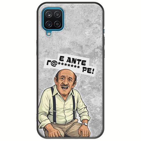 Θήκη Epic Quotes - Πρόβλημα? Samsung Galaxy A12 Black TPU (Μαύρη Σιλικόνη)