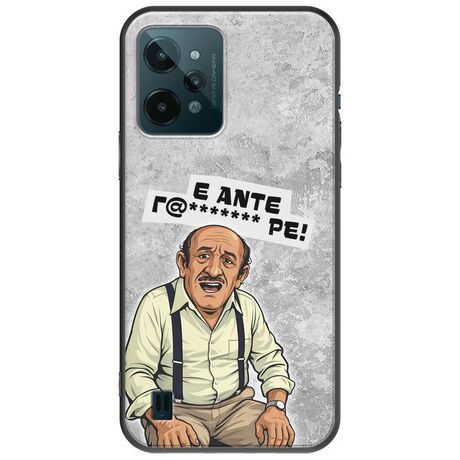 Θήκη Epic Quotes - Πρόβλημα? Realme C31 Black TPU (Μαύρη Σιλικόνη)