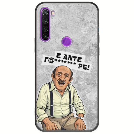 Θήκη Epic Quotes - Πρόβλημα? Xiaomi Redmi Note 8 2021 Black TPU (Μαύρη Σιλικόνη)