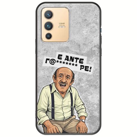 Θήκη Epic Quotes - Πρόβλημα? Vivo V23 5G Black TPU (Μαύρη Σιλικόνη)